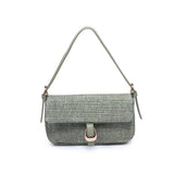 Gloria - Straw Crossbody: Ivory
