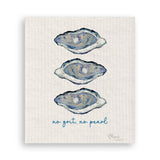 Three Blue Oysters: Dishtowel