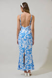 Nala Mizie Open Back Maxi Dress