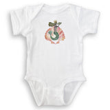 Mermaid with Crown: Dishtowel