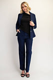The Becky Denim Blazer - Indigo Denim
