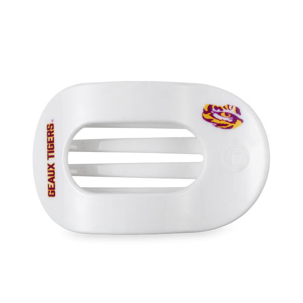 Flat Round Hair Clip | Large | Geaux Tigers!