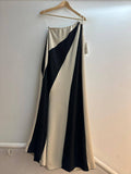 Cirque Italiano One Shoulder Two-Tone Dress