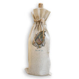 Pink Oyster with Shuck 'em: Dishtowel