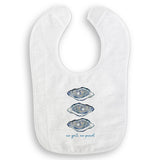 Three Blue Oysters: Dishtowel