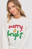 Holly Jolly Holiday Christmas Sweater