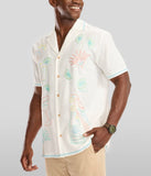 Tequilin' Time Cabana Shirt - Men's Embroidered Button Down