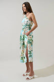 Piti Town Islay Smocked Midi Dress