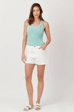 Mystree Washed Sweater Tank Top