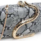 Reputation-Snake Evening Bag