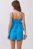 Caitlyn Gameday Peplum Top