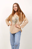 Faith Metallic Italian Sweater