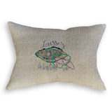 Mardi Gras Oyster: Dishtowel