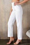 FINAL SALE: Venti6 Solid Zip Up Creased Dress Pants