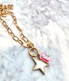 Charm Bar Necklaces: Toggle