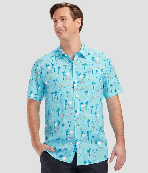 Full Moon Hawaiian Shirt - Men's Button Down