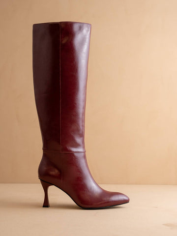 The Lexington | Pointed Toe Knee High Boot