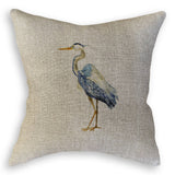 Blue Heron: Dishtowel