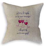 Here's to Friends We'll Never Forget: Dishtowel