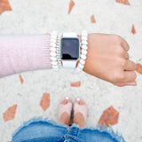 Spiral Hair Coils | Small | Coconut White Hair Ties: Small