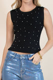 Killa Knit Metal Detail Tank Top