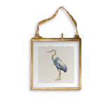 Blue Heron: Dishtowel