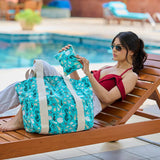 Block Printed Canvas Bag - Seabed Treasures
