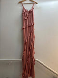 Italian Tiered Ruffled Maxi Dress