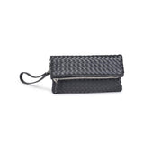 Aria Woven Wristlet Clutch - Oatmilk