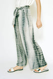 Mystree Teal Tie Dye Wide Pants