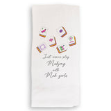 Mahjong with Mah Girls: Dishtowel