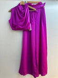 Italian Genie Crop Top & Flowy Pants Set