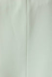 Oversized Spring Blazer with Gingham Lining - Sage