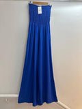 Serena Smocked Strapless Jumpsuit