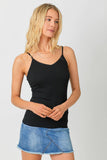 Mystree Ribbed Tank Top