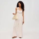 Harper Evening Bag: Natural