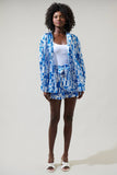 Nala Floral Regie Boyfriend Button Down Shirt