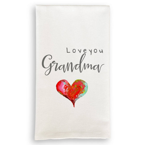 Love You Grandma: Dishtowel