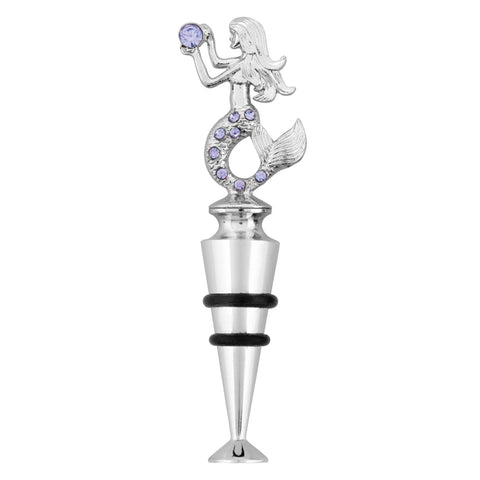 Crystal Mermaid Wine Bottle Stopper