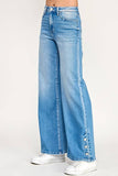Petra Super Soft Touch High Rise Wide Leg Jean - Medium Light