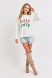 Holly Jolly Holiday Christmas Sweater