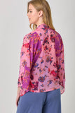 Mystree Print Mix Kimono