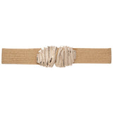 Metal Design Woven Belt