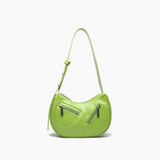 Dolce Crackled Vegan Leather Shoulder Bag