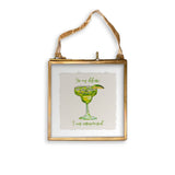 Margarita with In My Defense Dishtowel