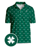 Paddy Party Golf Polo Shirt - Men's Clover Golf Apparel
