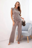 Italian Vacation 2pc Top and Pants Set