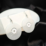Vinyl Record Earrings