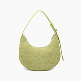 Luna Coastal Straw Shoulder Purse