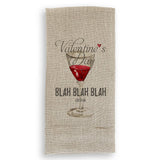 Valentines Day Blah Blah Blah: Dishtowel